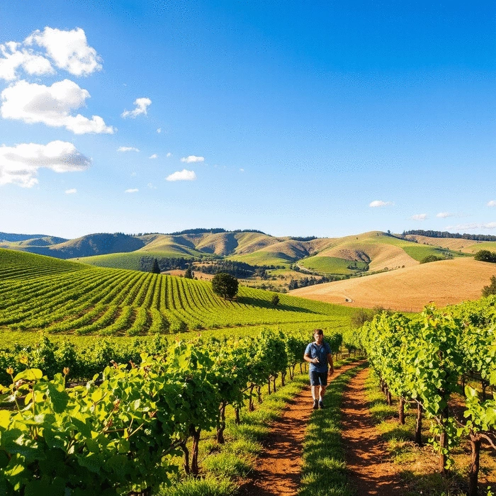 itinerary for outdoor adventures in Yountville