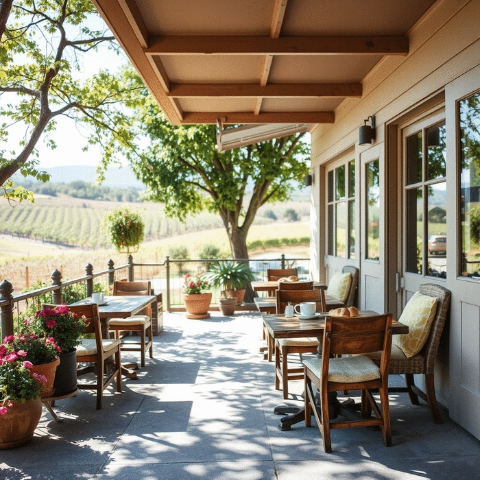quaint cafes to visit in Yountville